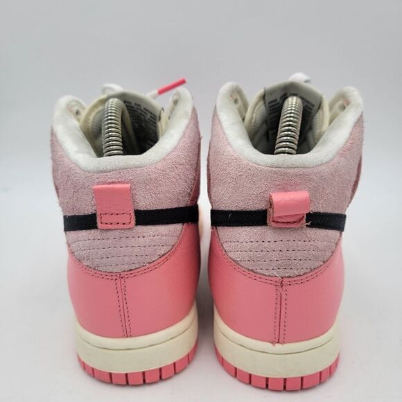 Nike Dunk High‎ Hoops Pack Pink DX3359-600 Womens Shoe size 7 Sneakers - Picture 4 of 13